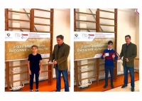 Учащихся школы № 349 Красногвардейского района Санкт-Петербурга наградили знаками «золотого» отличия ВФСК ГТО